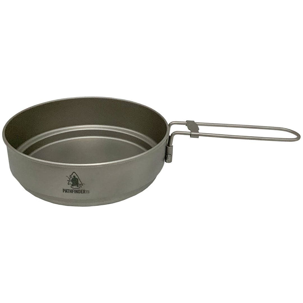 Titanium Camping Cooking Wok