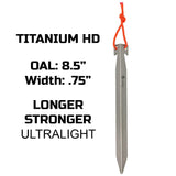 Titanium HD Tent Stakes