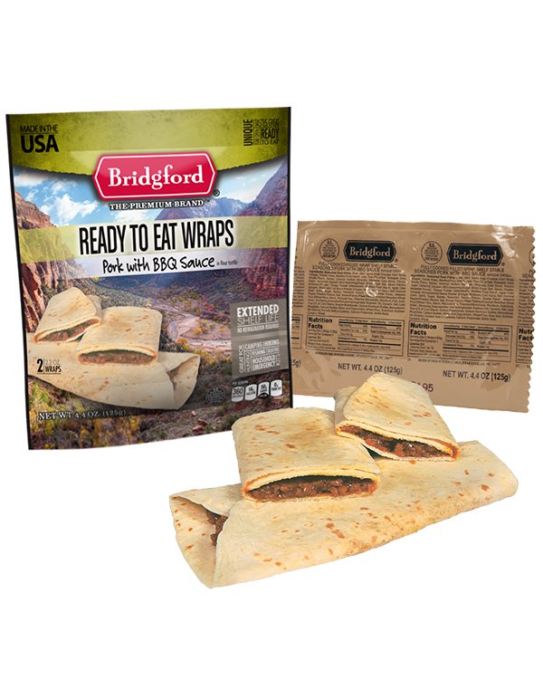 Bridgford Foods Corporation - BBQ Pork Wrap (2pk) (10262560897)