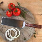 Stainless Steel Griddle Spatula with Riveted Hardwood Handle